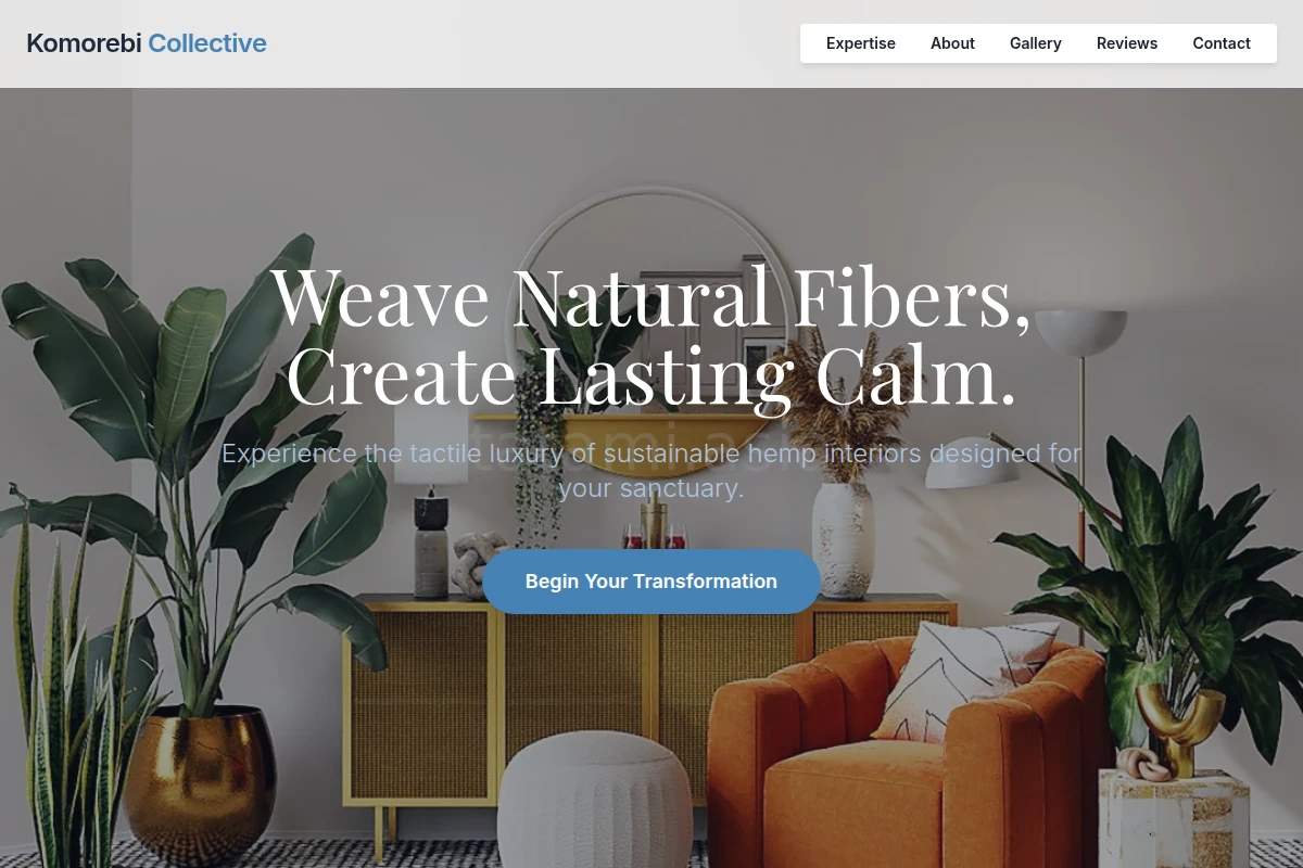 Hemp Interior Design