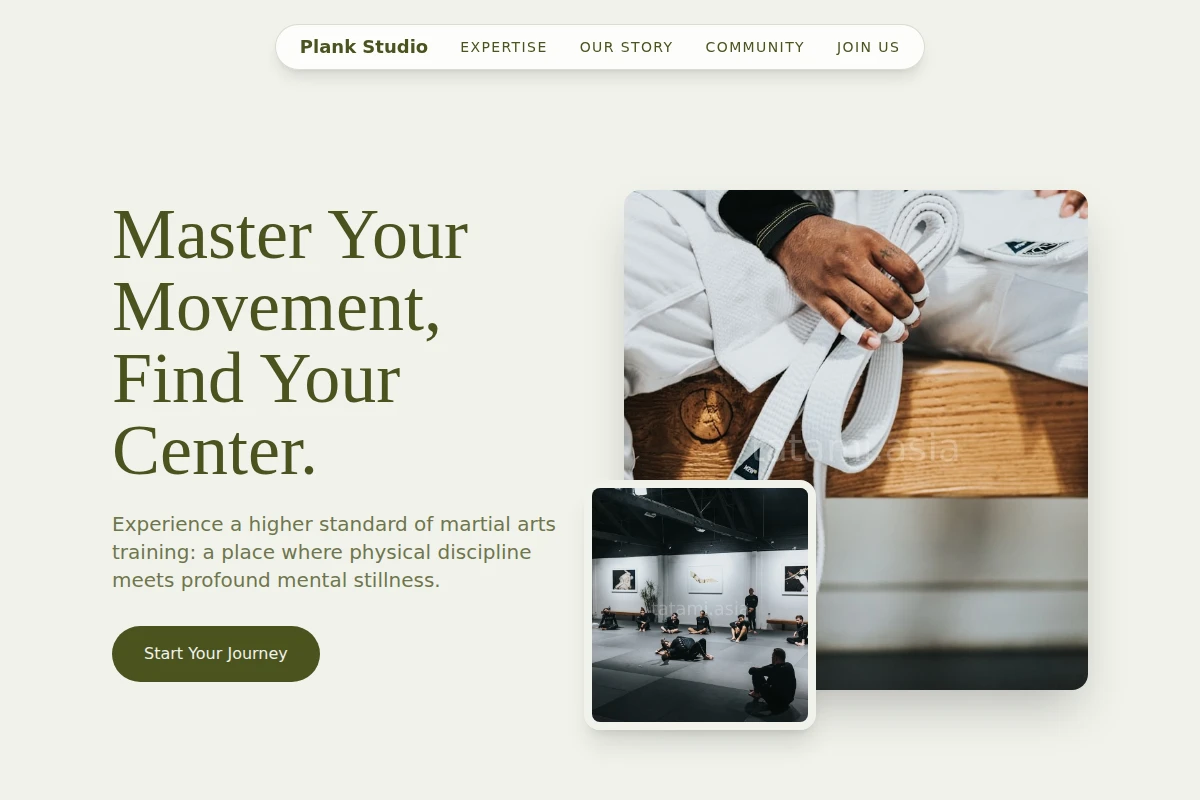 Plank Martial Arts Studio